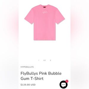 Hypebullys pink oversized top